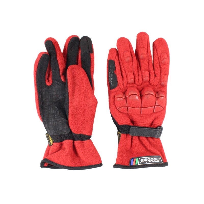 guantes con proteccion para nudillos, material de proteccion pvc, guante de polar y ajuste con velcro en muÑecas (xl) — vista 3