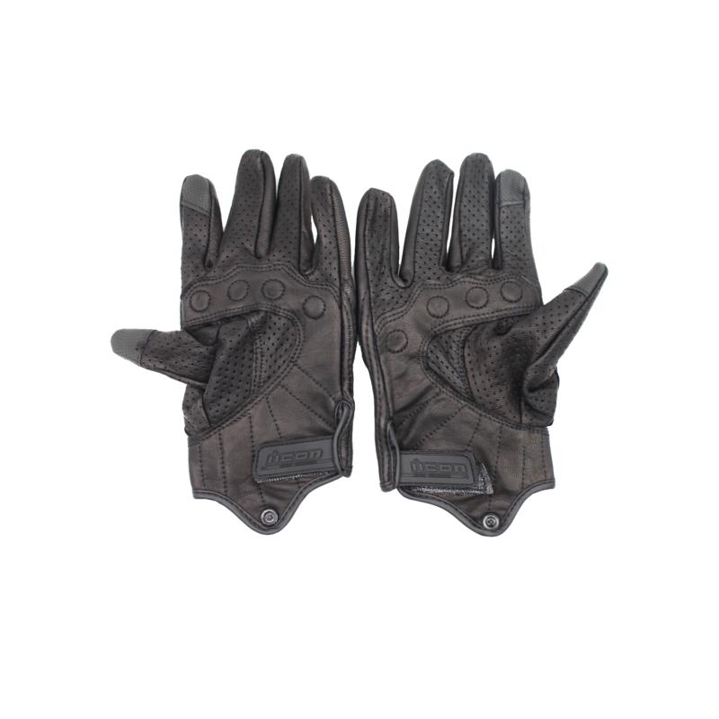 guantes clasicos de motocicleta, protectores de nudillos, impermeables y comodos. — vista 3