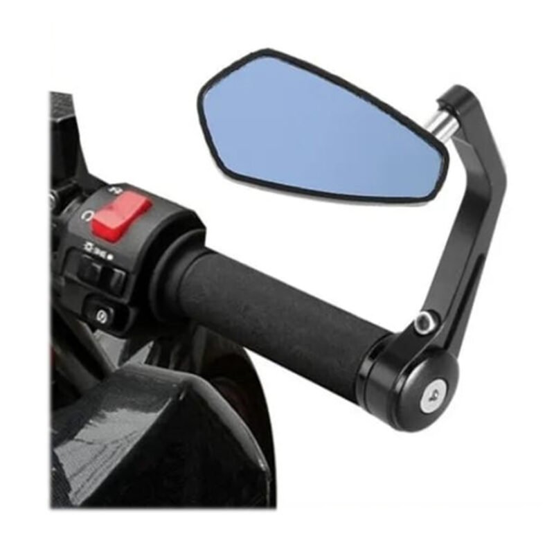 espejo retrovisor universal, pvc y aluminio, resistentes, impermeables, cristal antidestellos. blue — vista 3