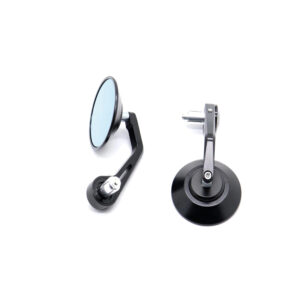 espejo retrovisor universal para motocicleta, pvc resistente, impermeable y a prueba de polvo.