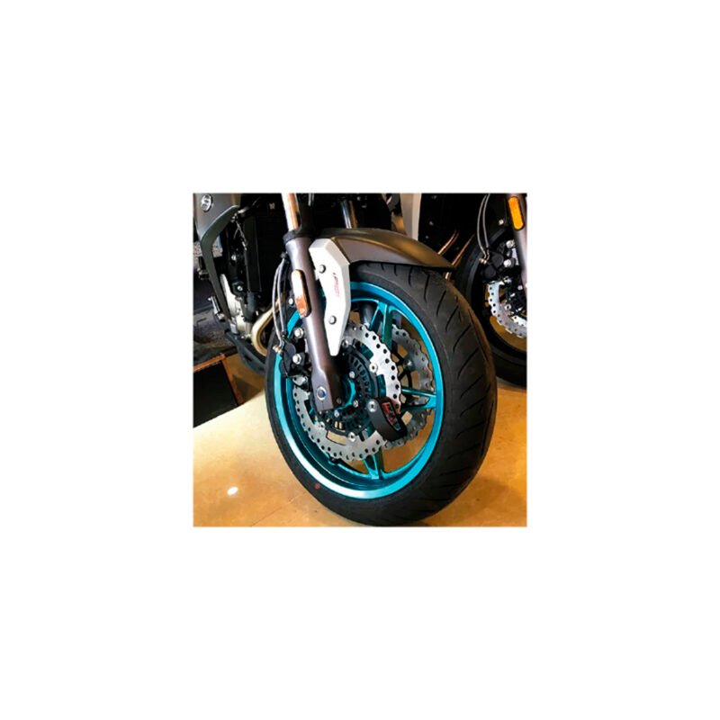 candado para moto con alarma de 110db, resistente al agua, acero inoxidable, pasador de 7mm, aleacion de aluminio. — vista 2