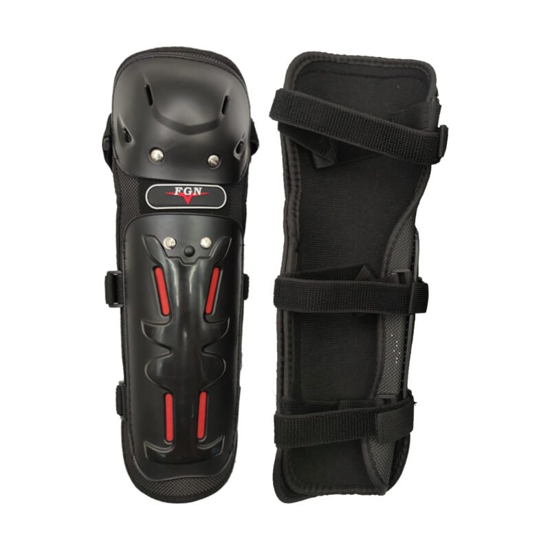 set de protecciones (coderas y rodilleras), plastico resistente al impacto, velcro ajustable. — vista 2