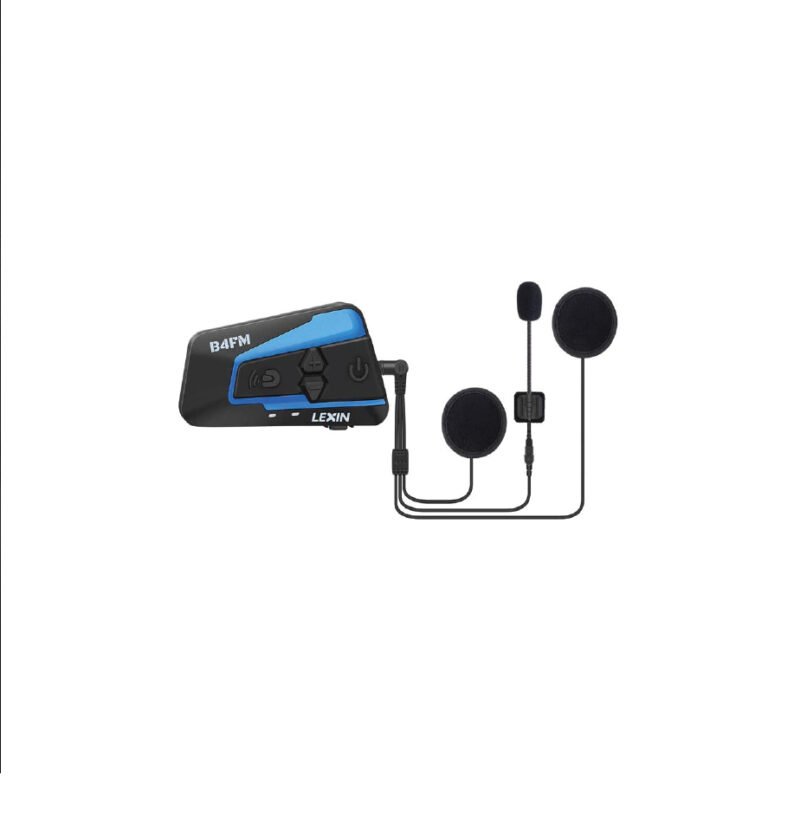 intercomunicador bt de 4 vias para motocicleta