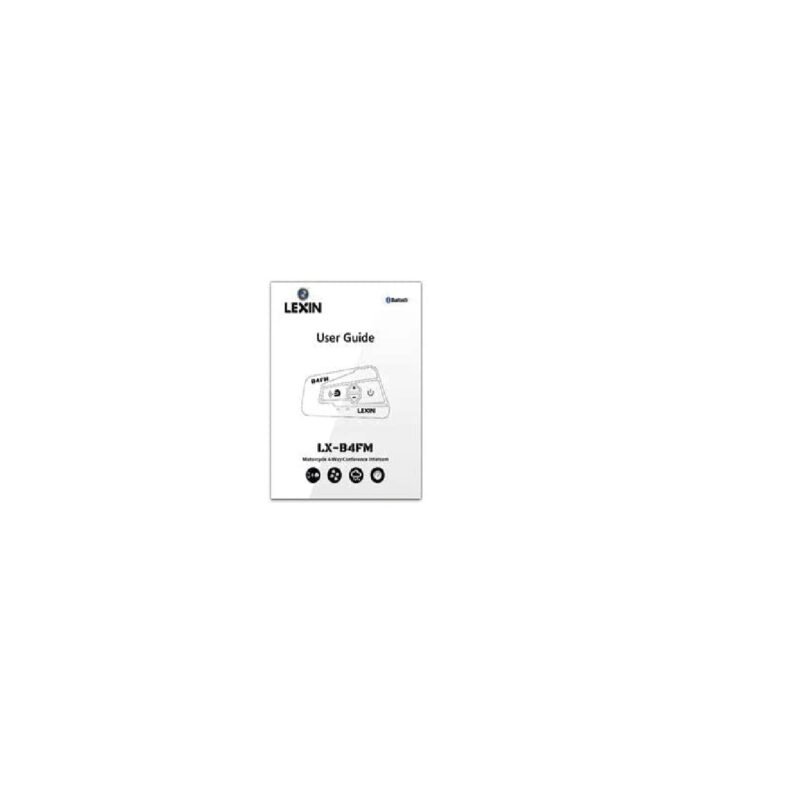 intercomunicador bt de 4 vias para motocicleta — vista 3