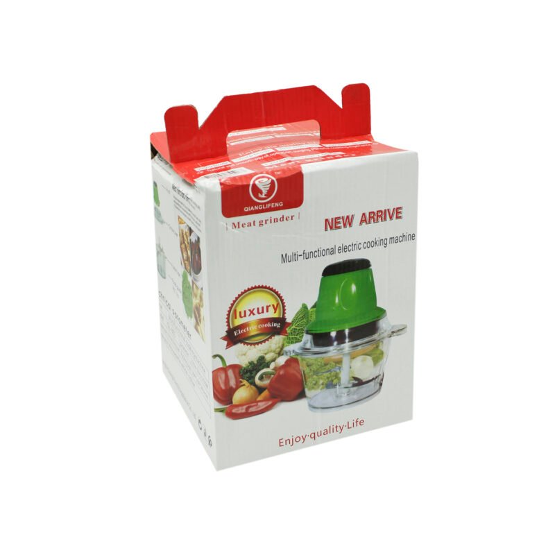 procesadora de alimentos multifuncional, hojas de acero inoxidable, piezas desmontables, diseÑo de doble cubierta, 2 velocidades. — vista 3