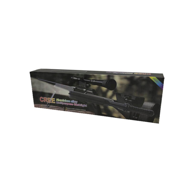 linterna led y baston defensa — vista 3