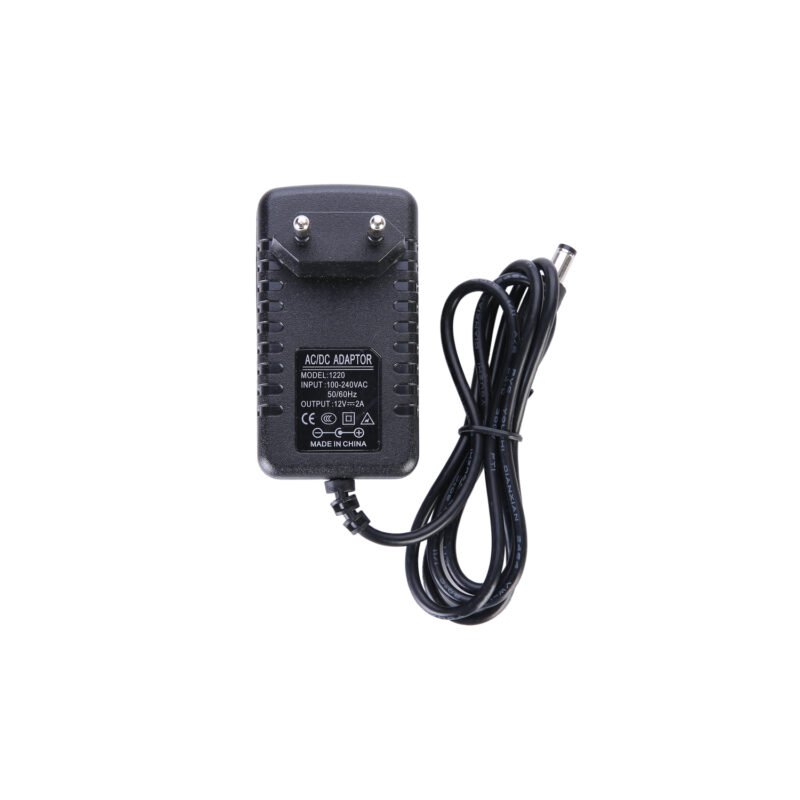inflador electrico, facil de usar, material plastico, incluye adaptadores para corriente y automovil. — vista 3