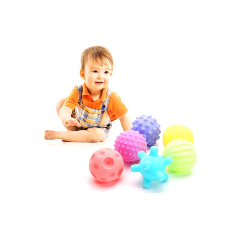 set pelota sensorial para el alivio del estres del bebe — vista 3