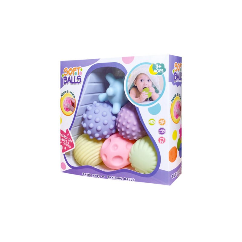 set pelota sensorial para el alivio del estres del bebe — vista 4