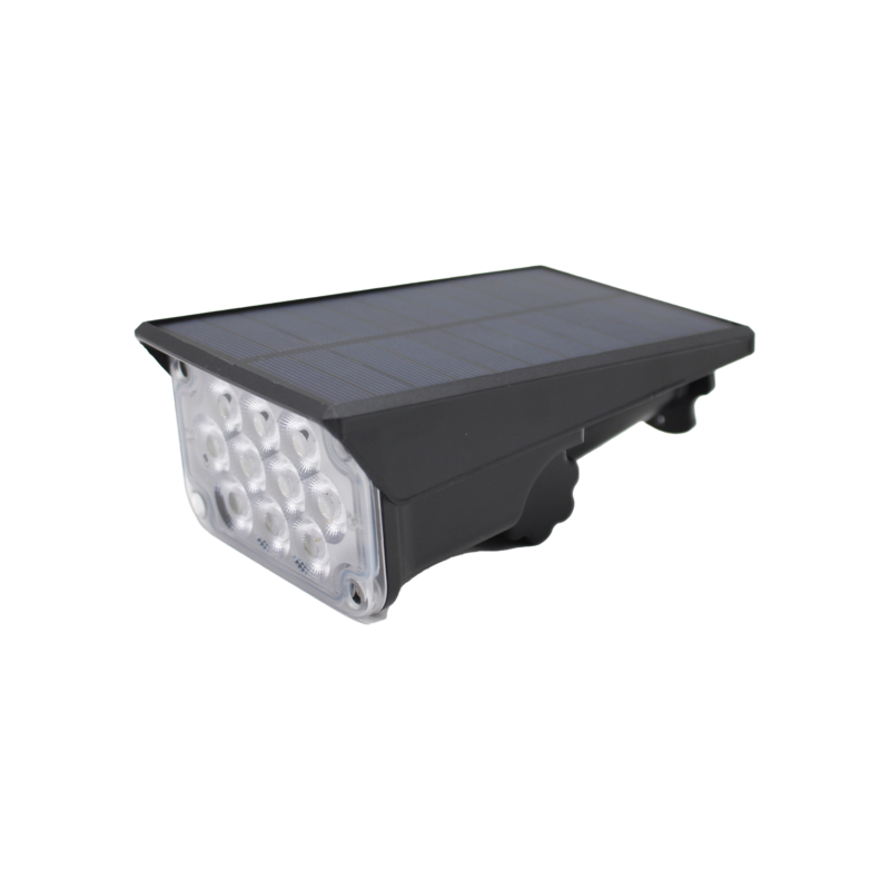 estaca solar ajustable para jardin, 20 leds, color 6000k, panel solar 5v/2w, 6 9 horas de funcionamiento.