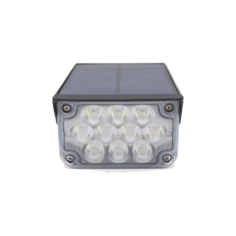 estaca solar ajustable para jardin, 20 leds, color 6000k, panel solar 5v/2w, 6 9 horas de funcionamiento. — vista 2