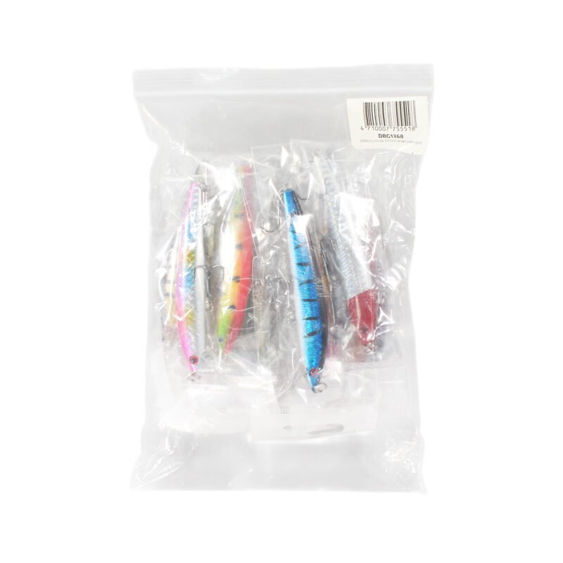 set de 10 seÑuelos de pesca, lenguados y corvinas — vista 5