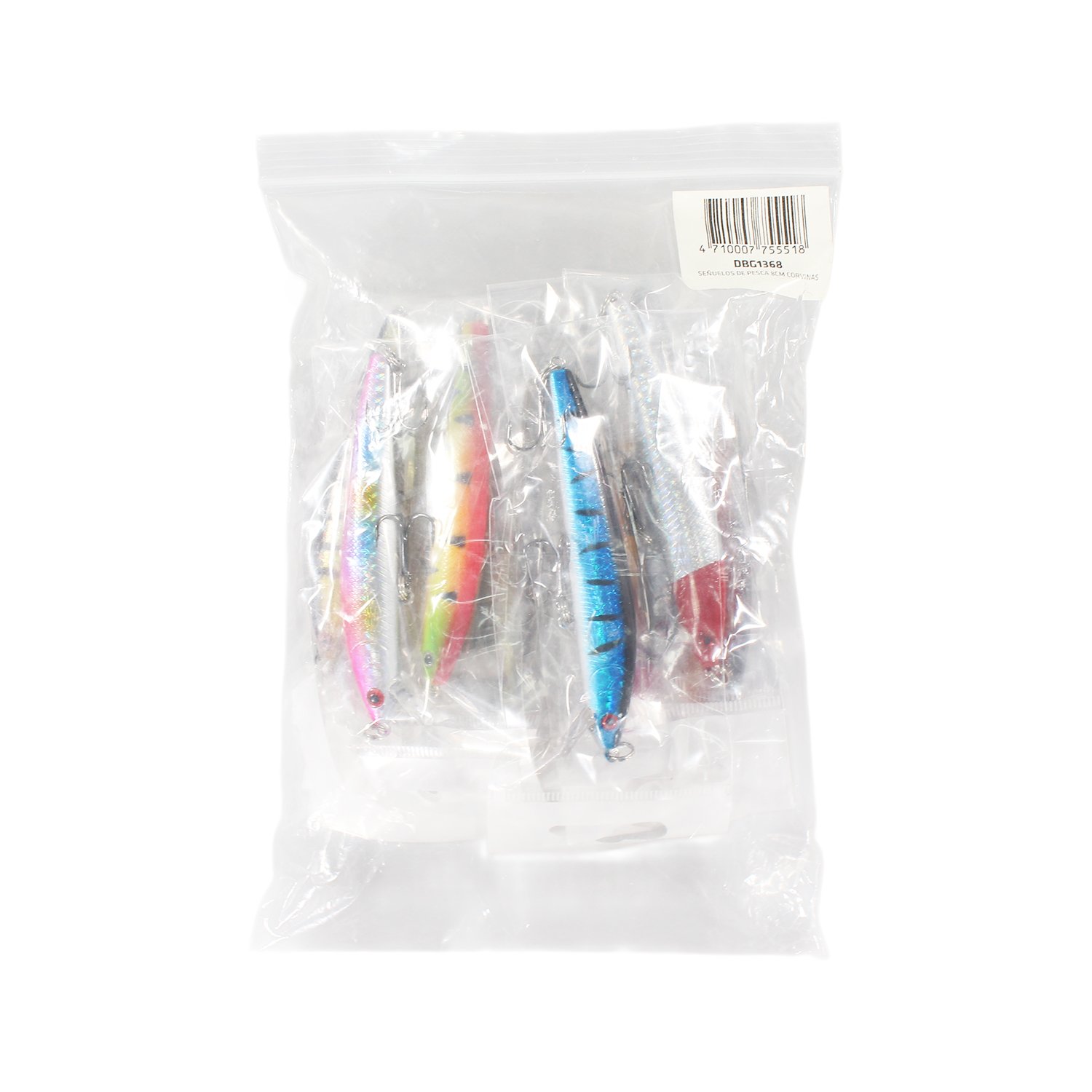 set de 10 seÑuelos de pesca, lenguados y corvinas set de 10 seÑuelos de pesca, lenguados y corvinas