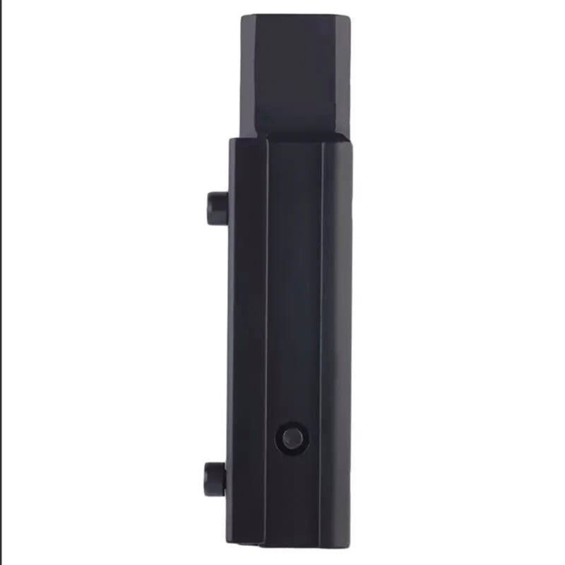 riel montable con adaptador estable, monta mira con montura 200, riel acodado y tornillo de tope adicional. — vista 2
