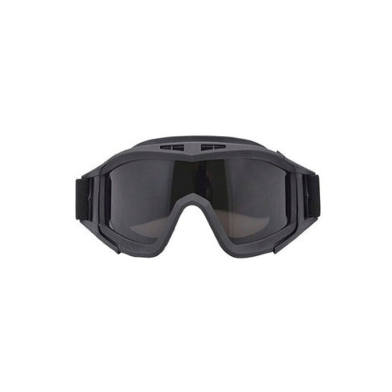 kit mascara protectora facial mas lentes para paintball y moto