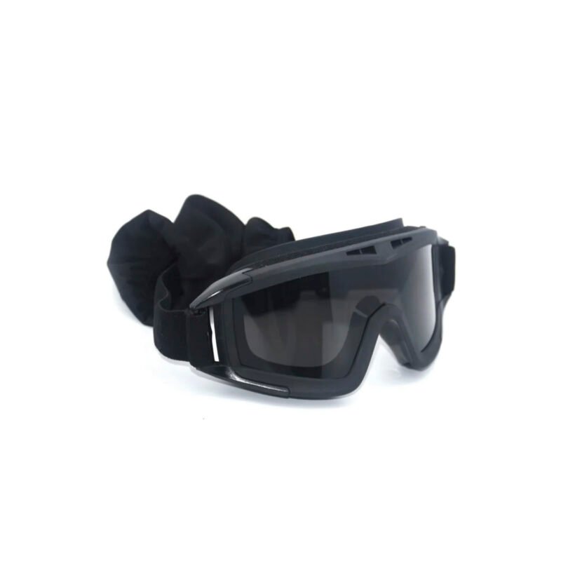 kit mascara protectora facial mas lentes para paintball y moto — vista 3