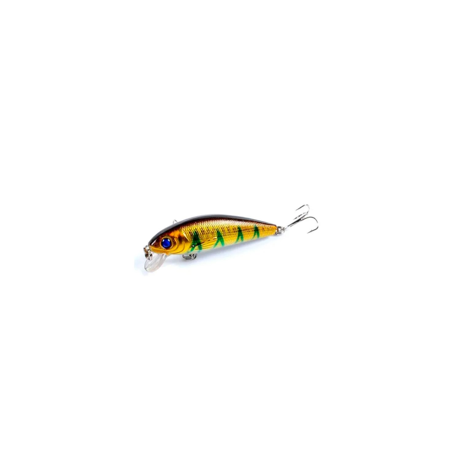 set de 10 seÑuelos para pesca de corvina de 7.2cm set de 10 seÑuelos para pesca de corvina de 7.2cm