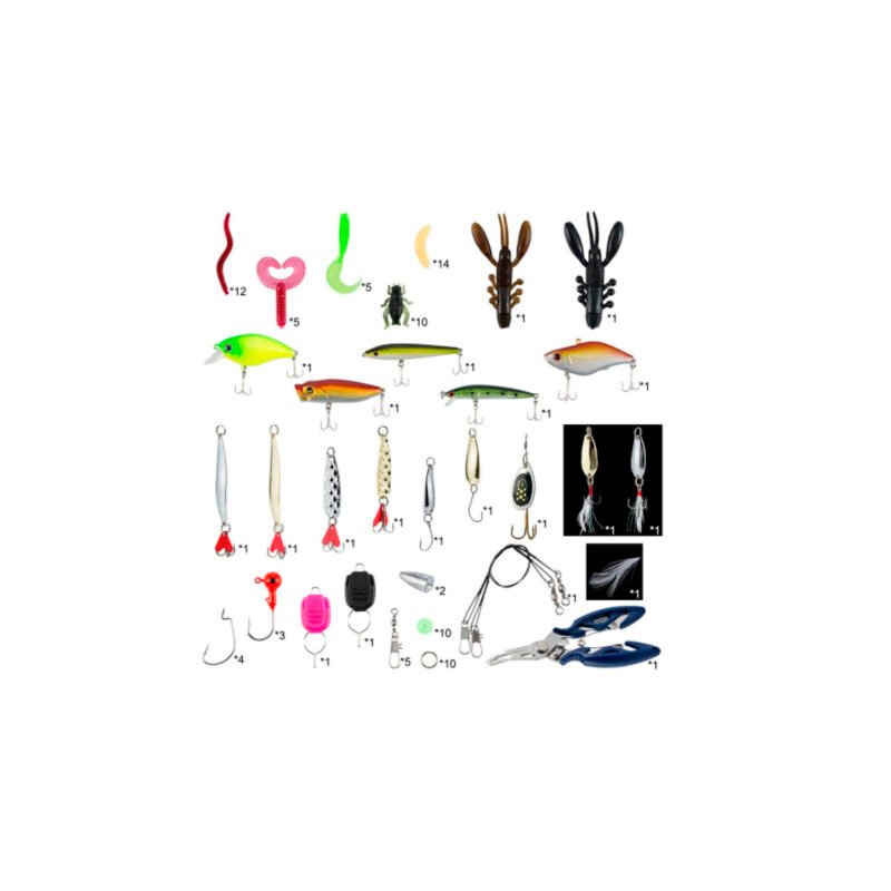 set de 101 accesorios para pesca profesional — vista 3