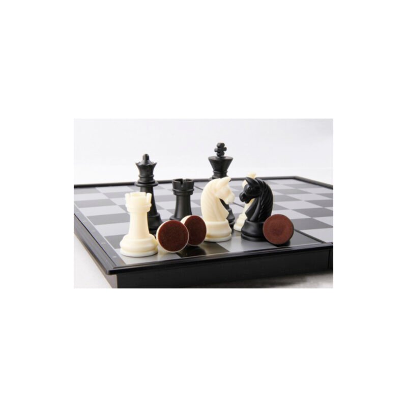 tablero de ajedrez con piezas magneticas 48*48*3cm — vista 3