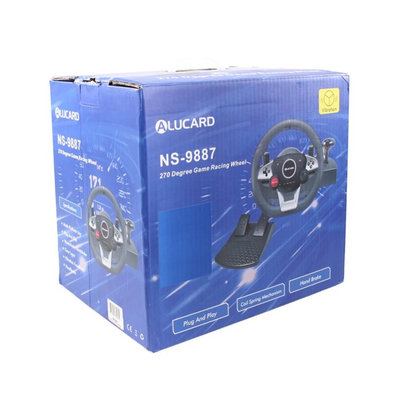 kit volante con pedales compatibles con ps3/ps4/pc de video juegos