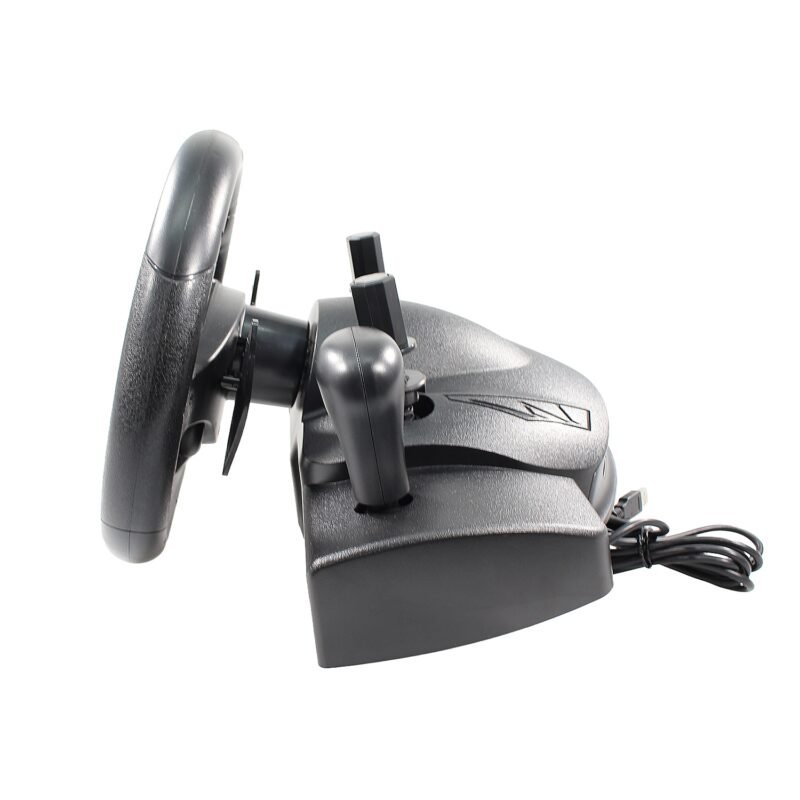 kit volante con pedales compatibles con ps3/ps4/pc de video juegos — vista 4