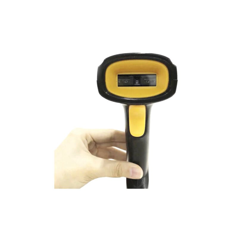 lector laser de codigo de barras laser con conexion usb e inalambrica — vista 2