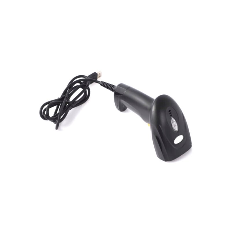 lector laser de codigo de barras laser con conexion usb e inalambrica — vista 3