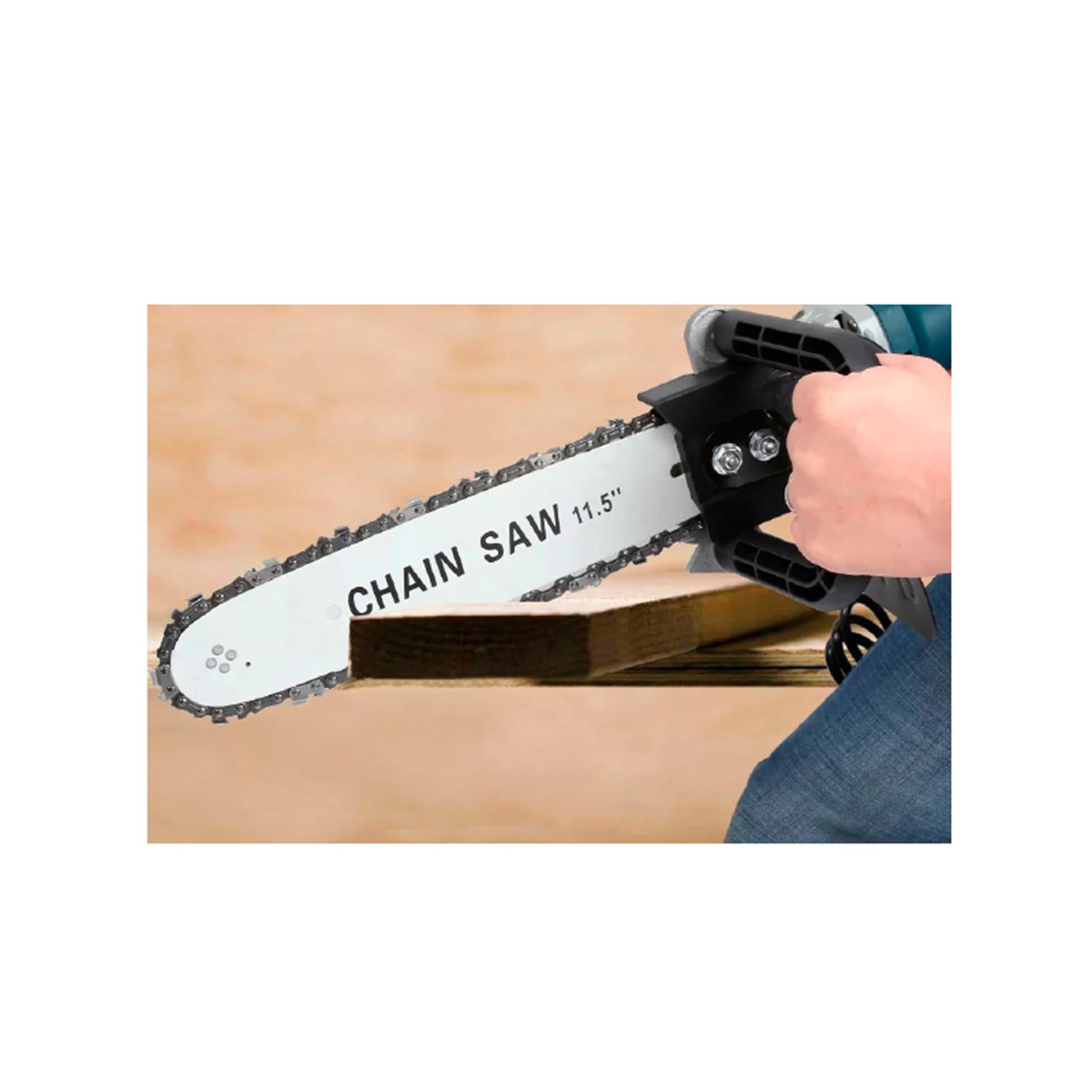 adaptador motosierra sierra para esmeril angular o galletero adaptador motosierra sierra para esmeril angular o galletero