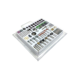 kit multiuso de 216 piezas para lijado y pulido