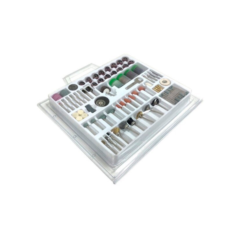 kit multiuso de 216 piezas para lijado y pulido