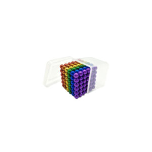 cubo magnetico 216 bolitas magneticas 5 mm 8 colores