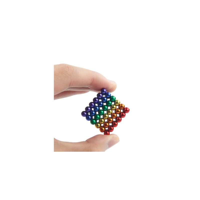 cubo magnetico 216 bolitas magneticas 5 mm 8 colores — vista 2