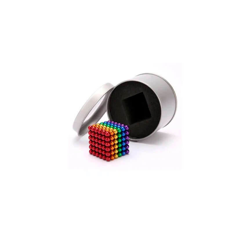 cubo magnetico 216 bolitas magneticas 5 mm 8 colores — vista 3