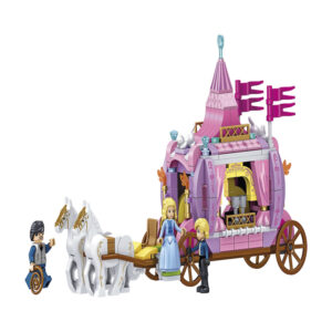 set de bloques armable carruaje de princesa armable de 351 piezas