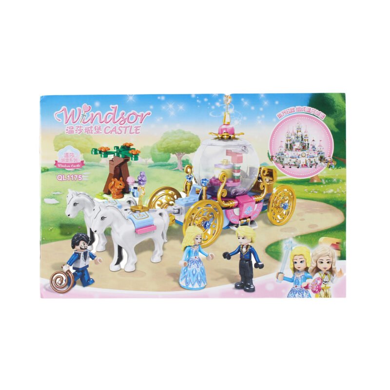set de bloques armable carruaje de princesa armable de 255 piezas — vista 6