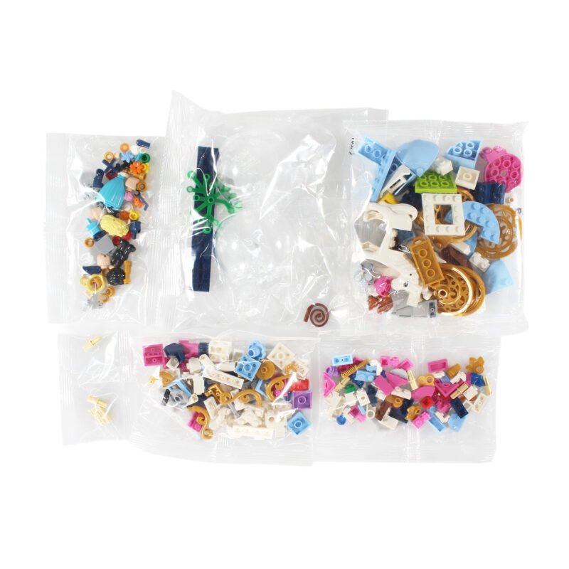 set de bloques armable carruaje de princesa armable de 255 piezas — vista 5