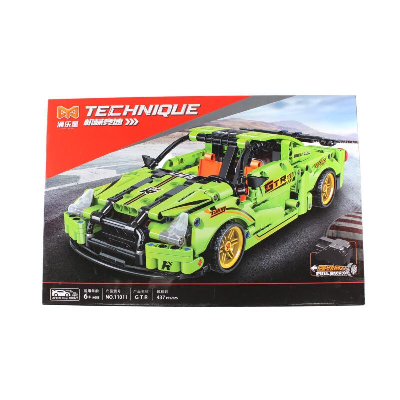 set de bloques armable auto 613 piezas, edad 6+, plastico abs no toxico — vista 4