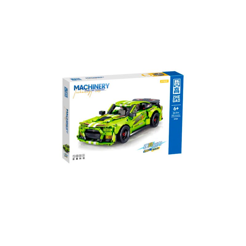 set de bloques armable auto 613 piezas, edad 6+, plastico abs no toxico — vista 3