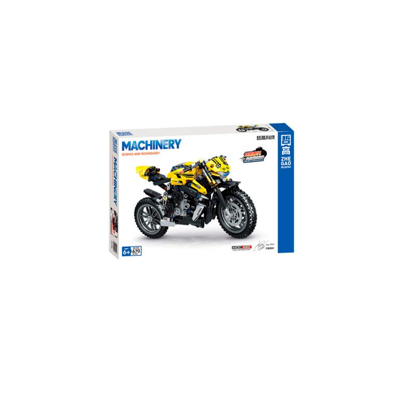set de bloques armable moto armable de 670 piezas — vista 4