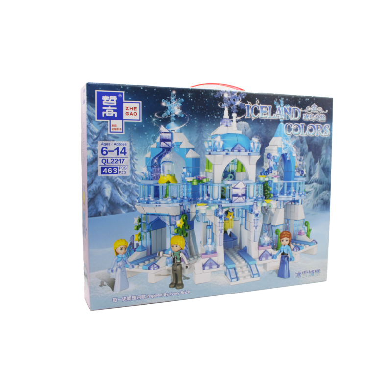 set de bloques armable castillo de princesa armable de 463 piezas — vista 4