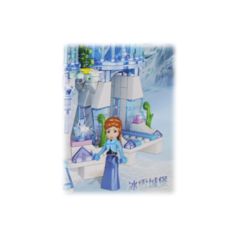 set de bloques armable castillo de princesa armable de 463 piezas