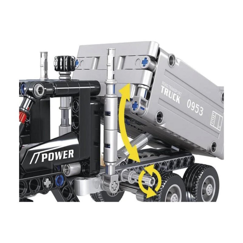 set de bloques armable camion tolva armable de 322 piezas — vista 3
