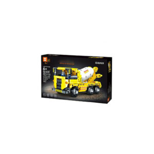 set de bloques armable camion betonero de 421 piezas