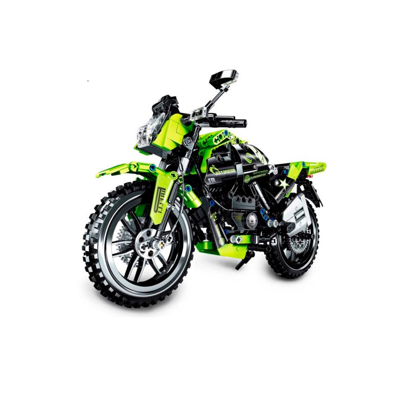 set de bloques armable moto armable de 518 piezas