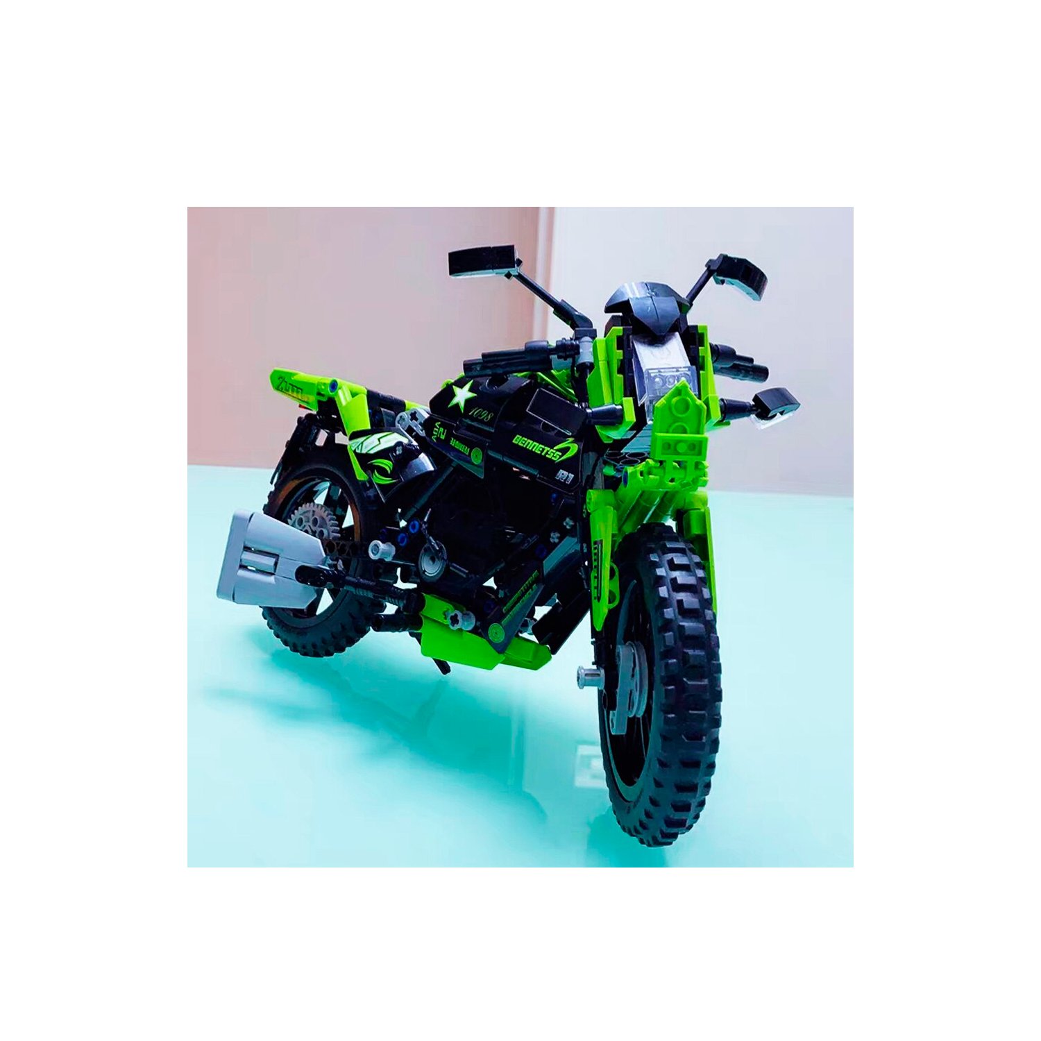 set de bloques armable moto armable de 518 piezas set de bloques armable moto armable de 518 piezas