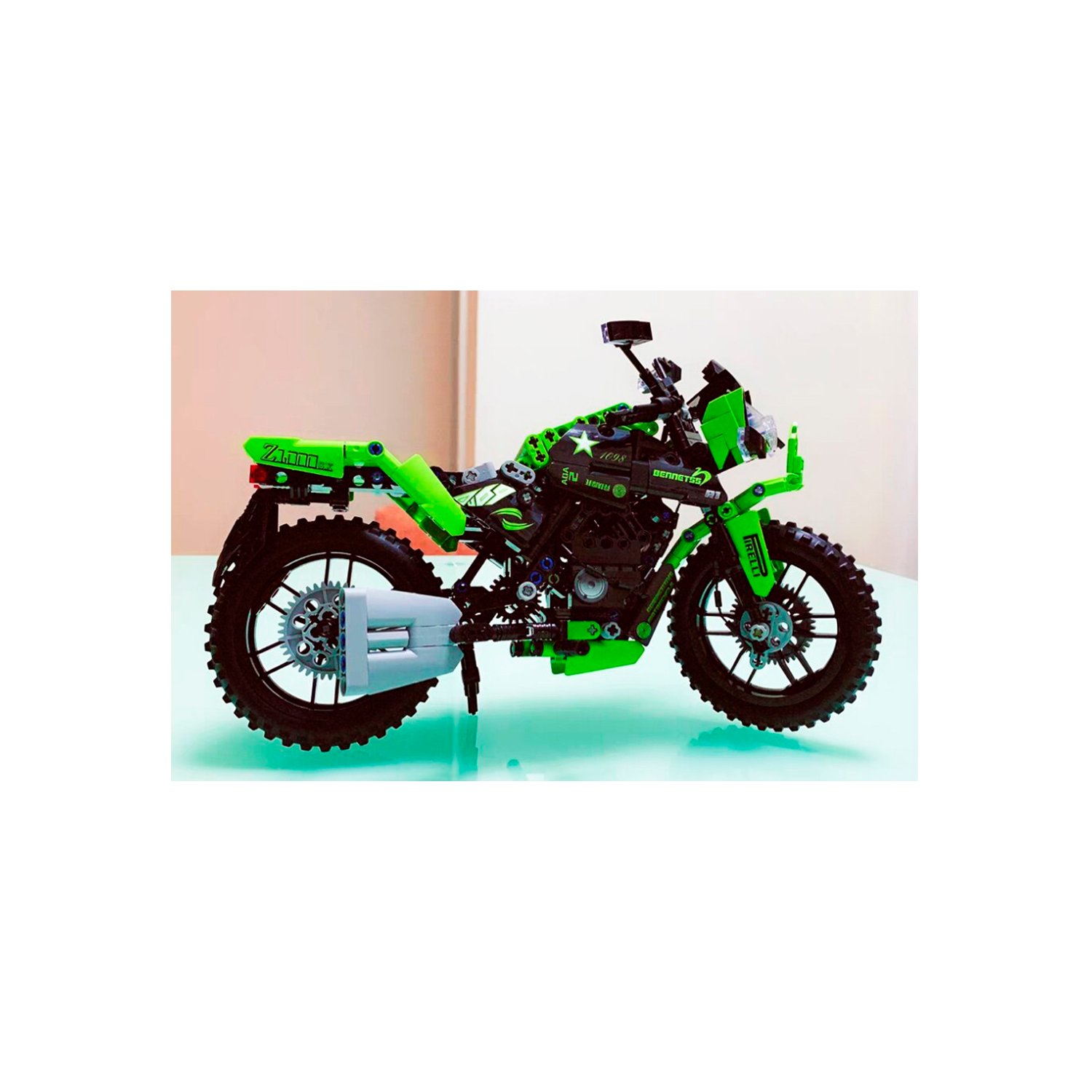 set de bloques armable moto armable de 518 piezas set de bloques armable moto armable de 518 piezas