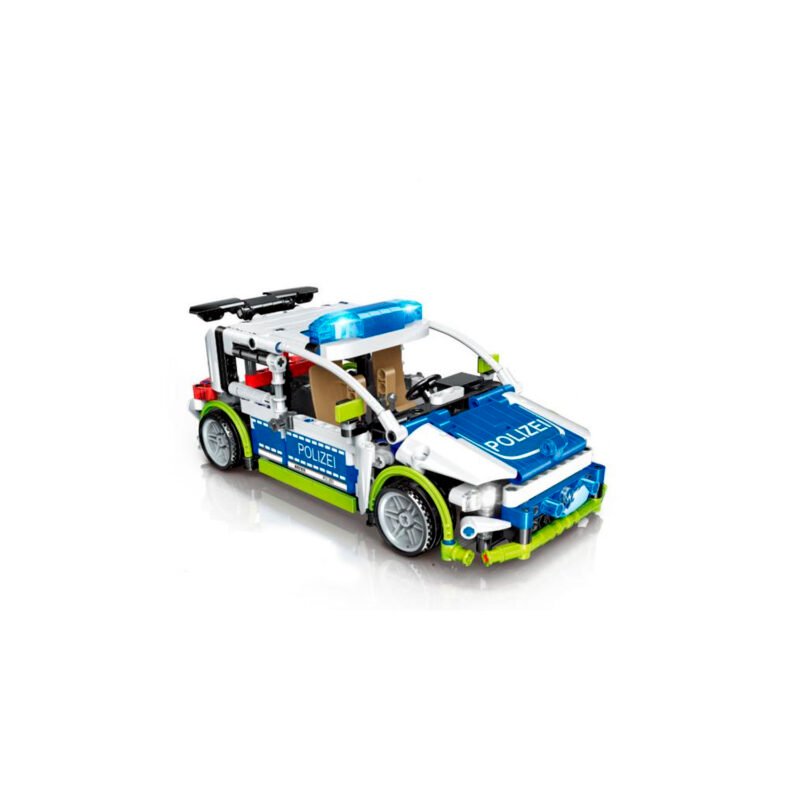 set de bloques armable auto policial de 542 piezas — vista 2