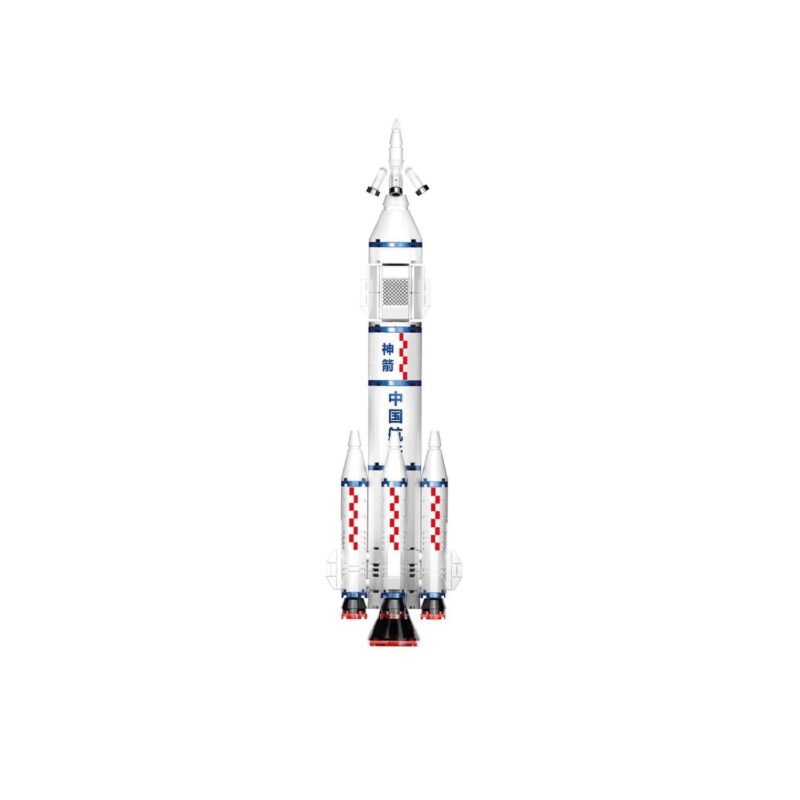 set de bloques armable cohete espacial armable de 239 piezas