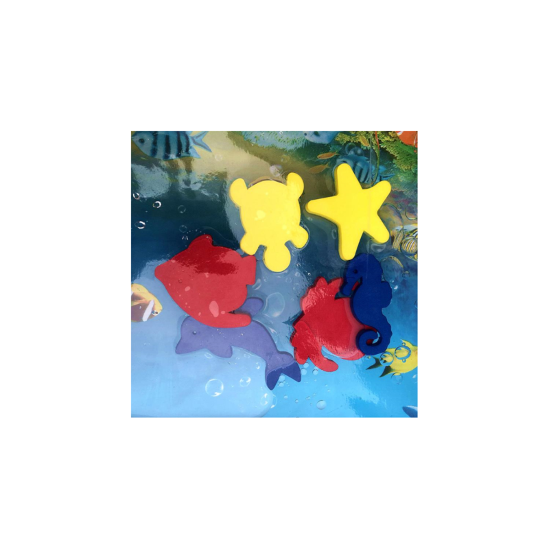 alfombra de agua para niÑos diseÑo peces — vista 2