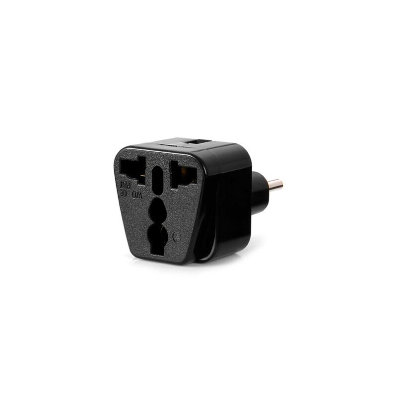 caja adaptadores enchufe euro americano 20 un. — vista 2